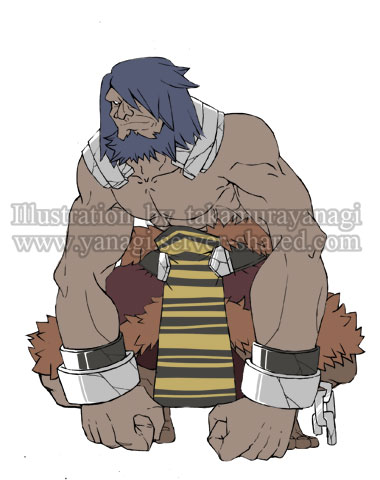 心優しき狂戦士キャラデザイン