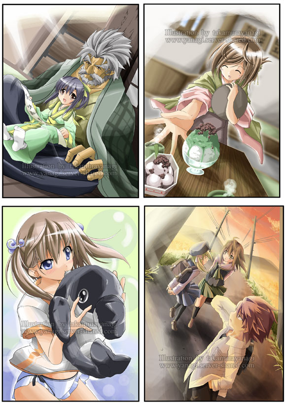 過去絵イラストまとめ穏やかで楽し日々